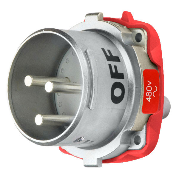39-68242-K04 - DR100 INLET METAL SIZE 4 TYPE 3R 2P+G 100A 480 VAC 60 Hz NO AUX